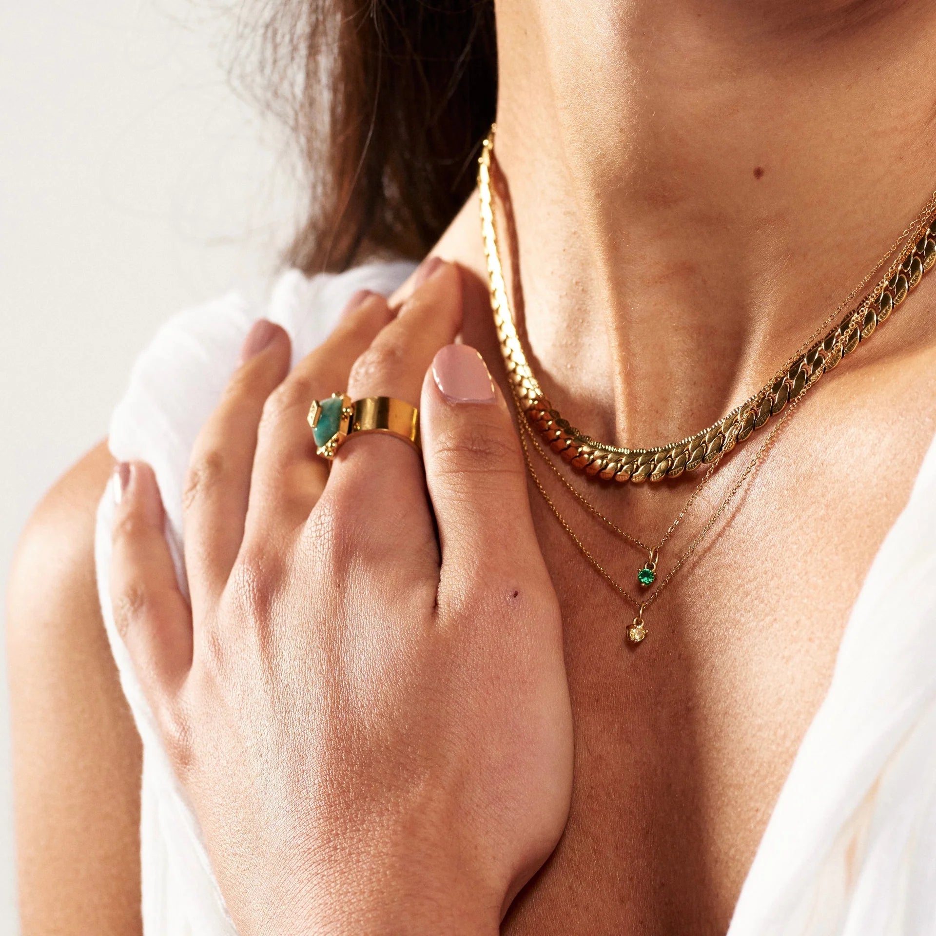 Fortuna (Empowerment) Ring - Amazonite