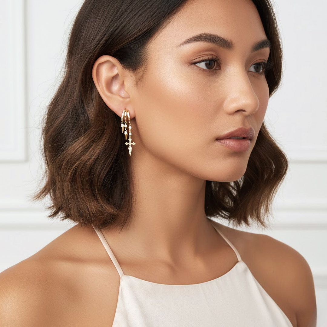 Cruxia Ilusión Earrings