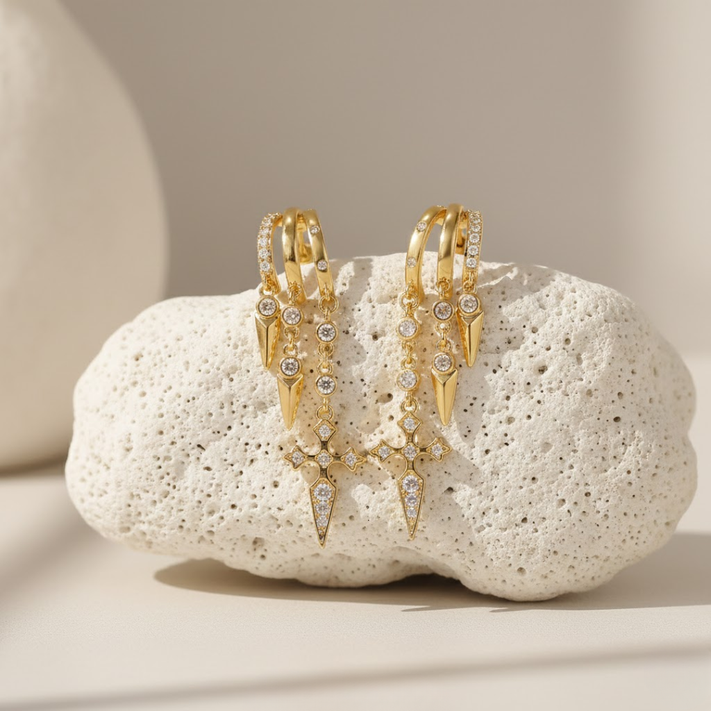 Cruxia Ilusión Earrings