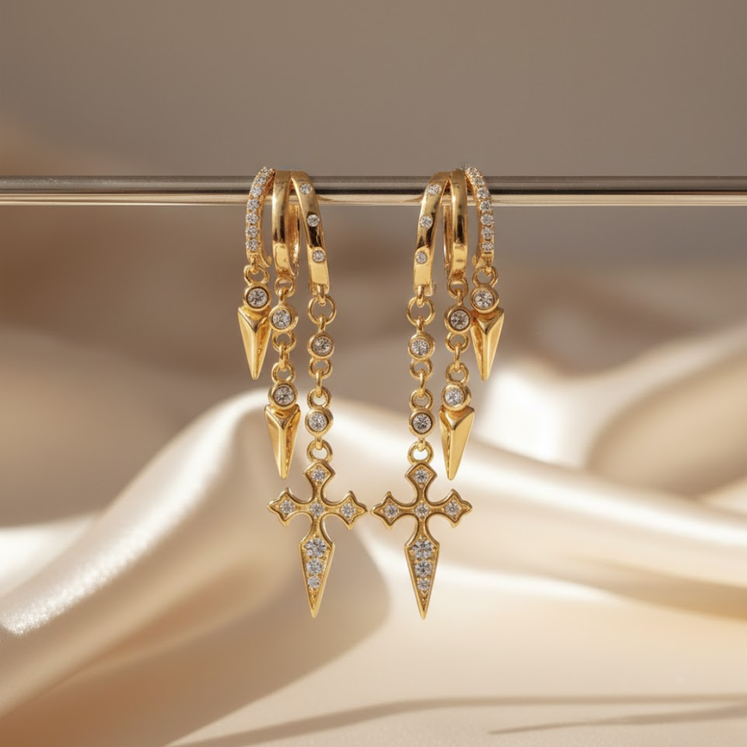 Cruxia Ilusión Earrings