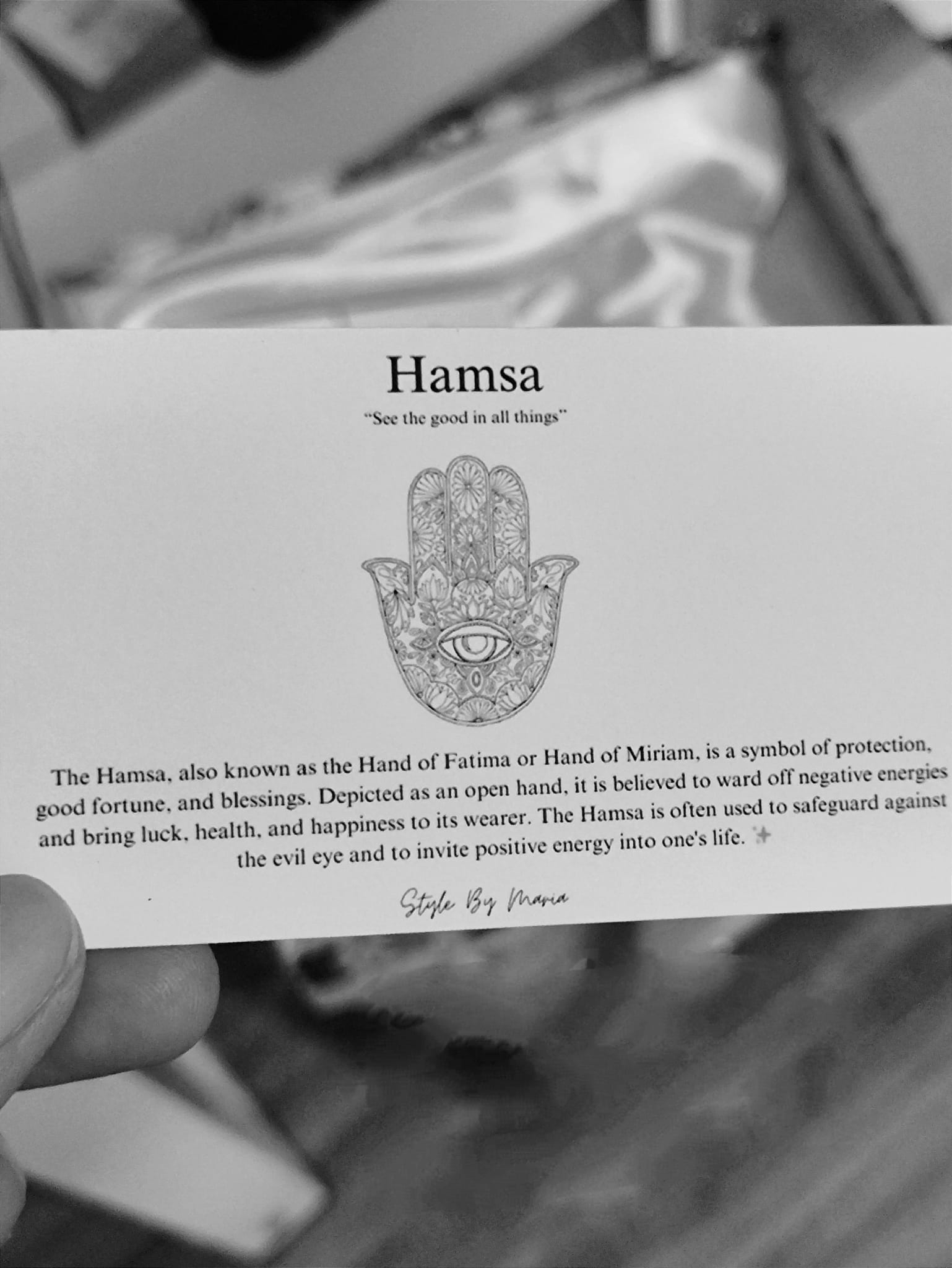 Divine Hamsa Protection Necklace