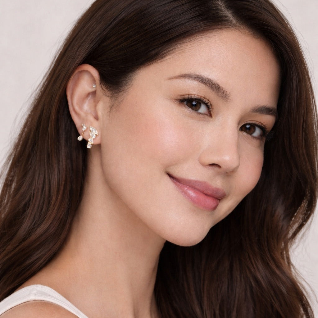 Dahlia Marquise Earrings