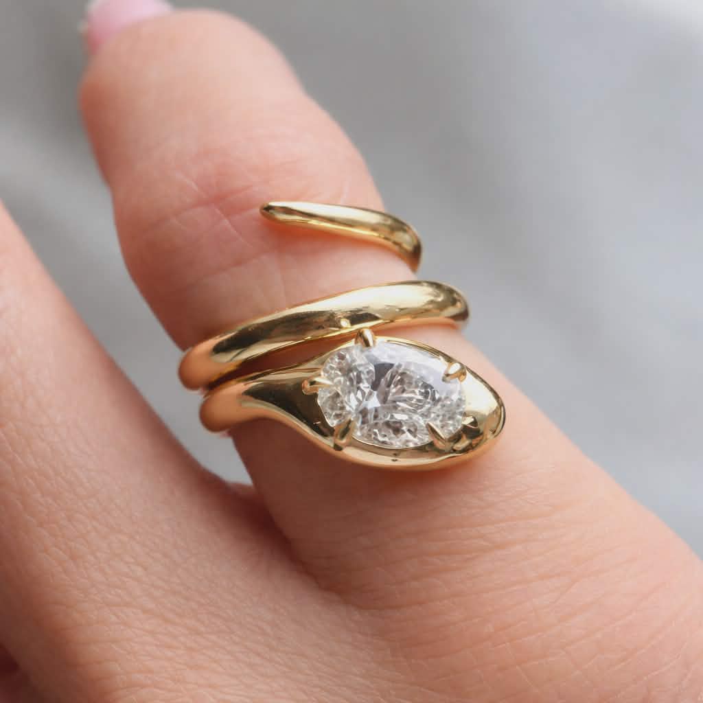 Serpentina Lucky Snake Ring