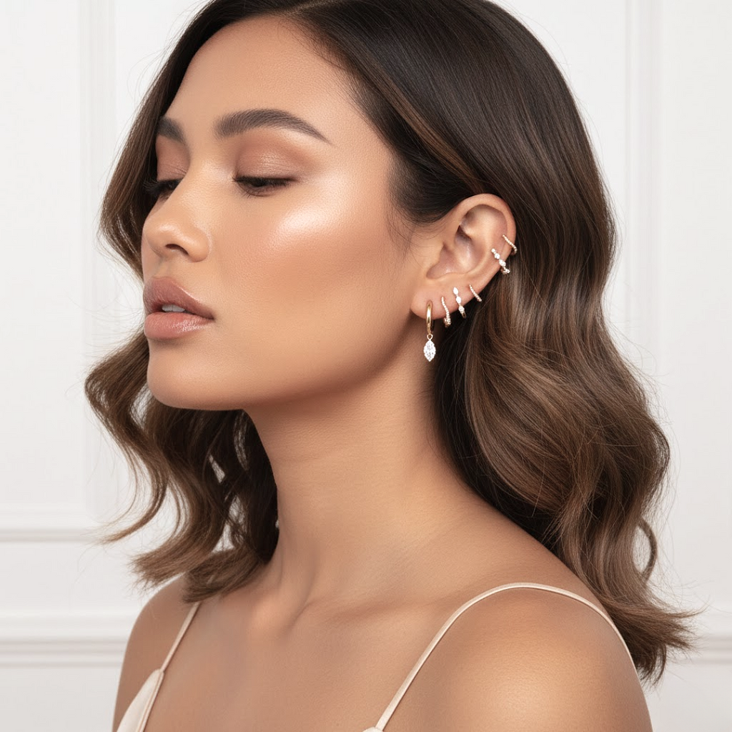 Vivienne Curve Earrings