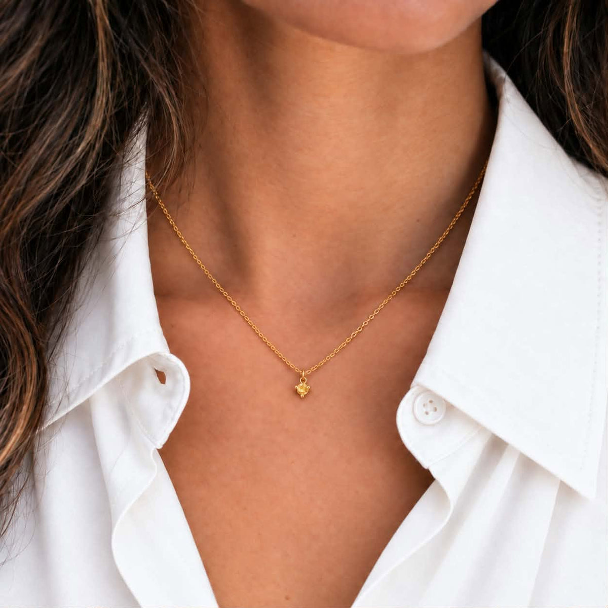 Prospérita (Wealth and Abundance) Necklace - Citrine