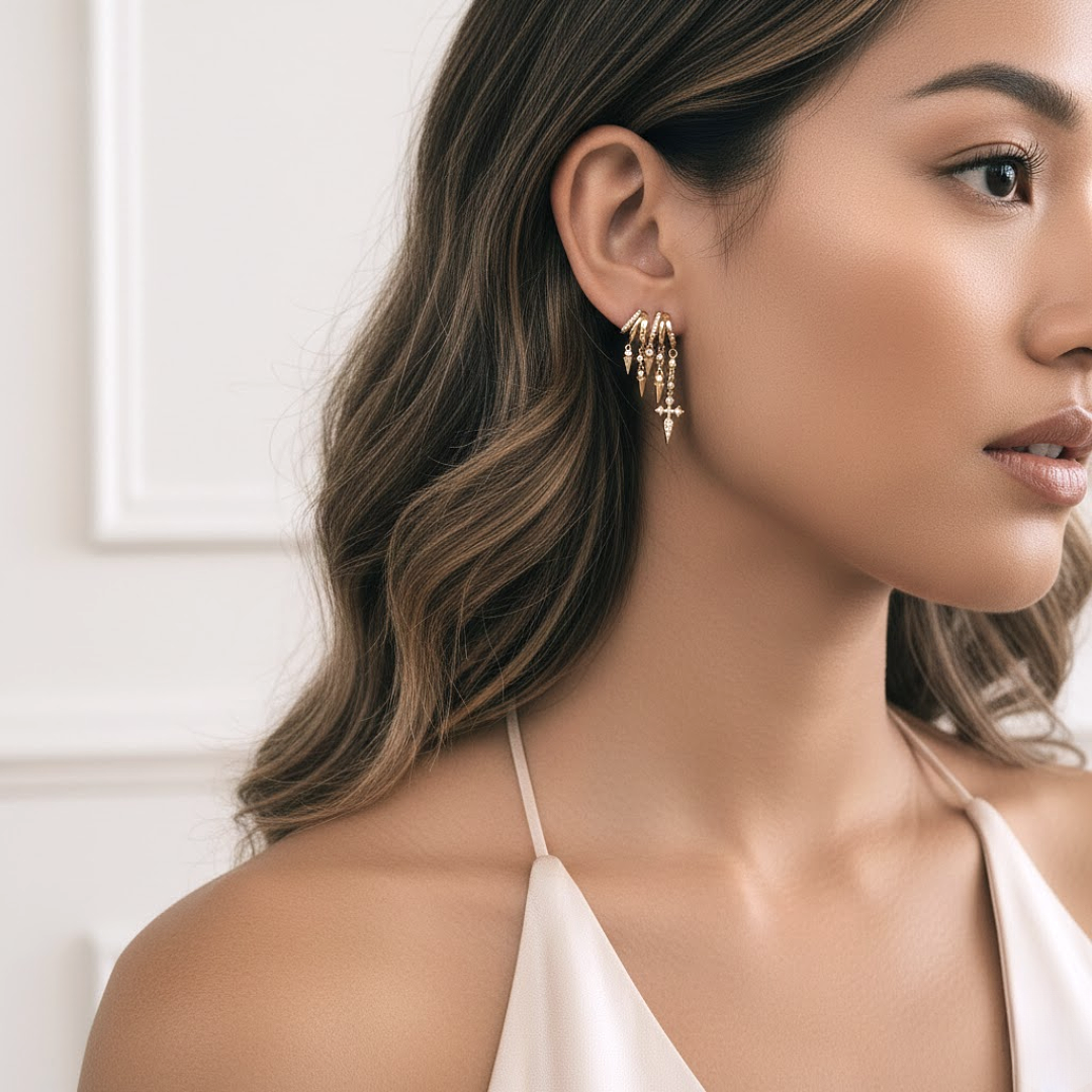 Cruxia Ilusión Earrings