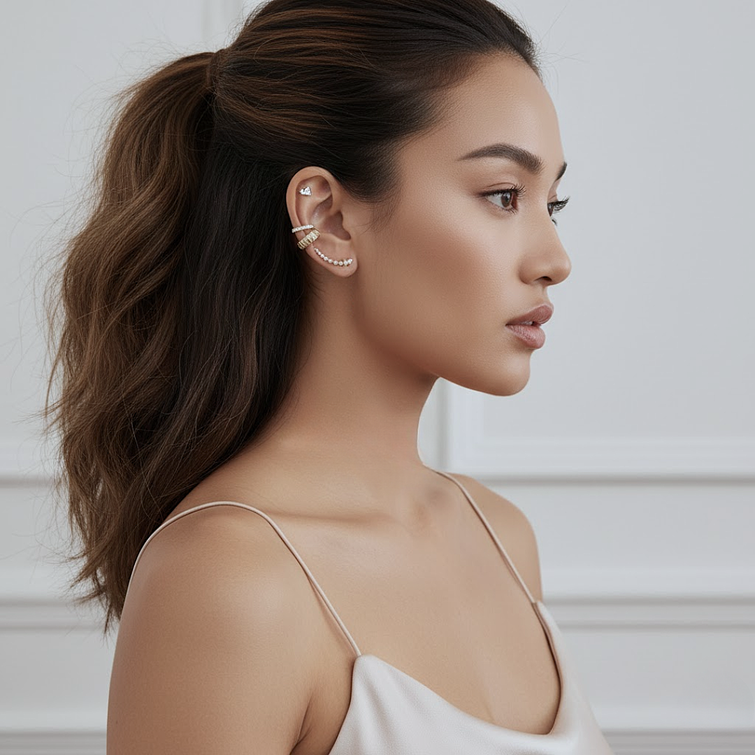 Amora Climber Earrings