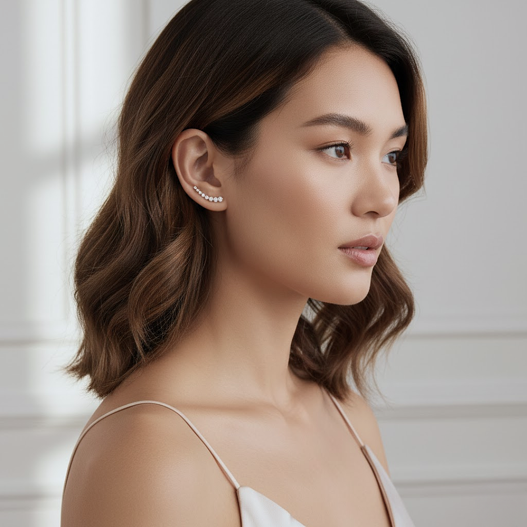 Amora Climber Earrings