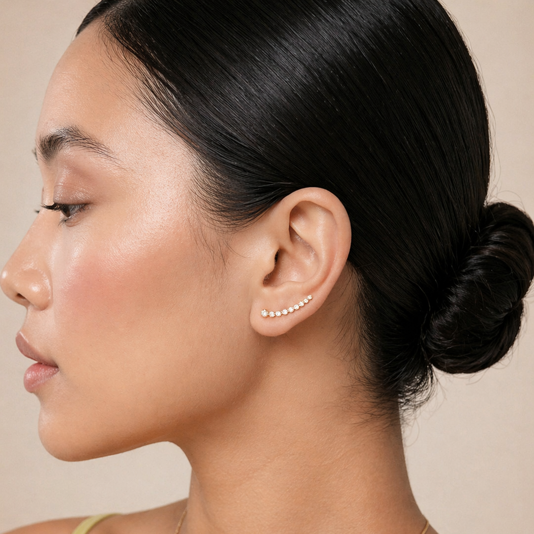 Amora Climber Earrings