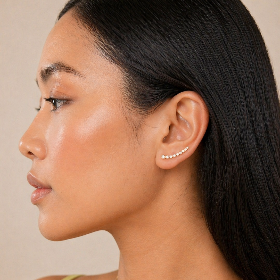 Amora Climber Earrings
