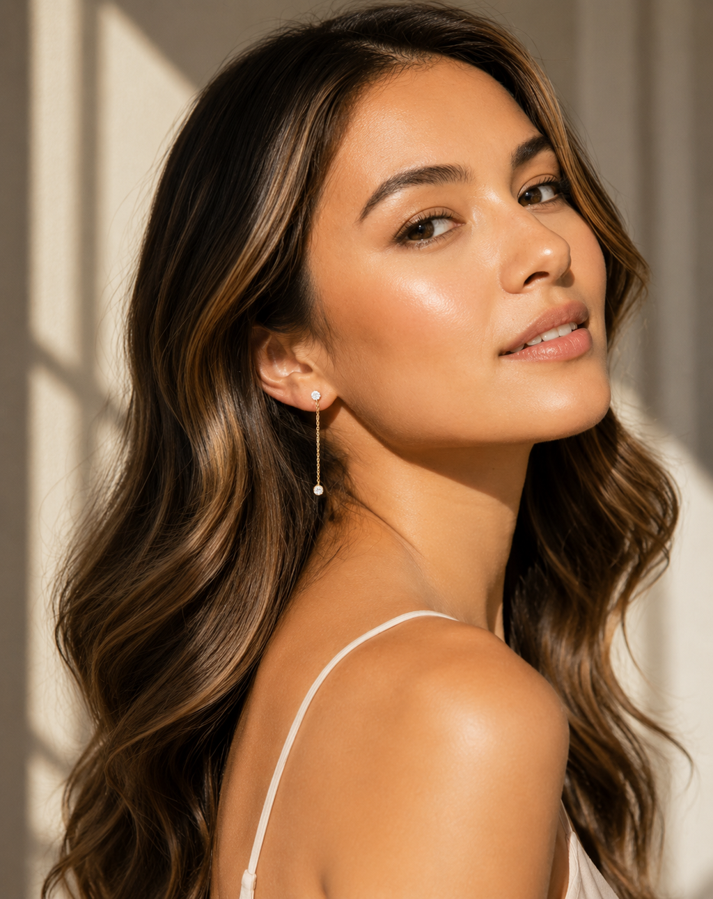 Aruna Drop Earring