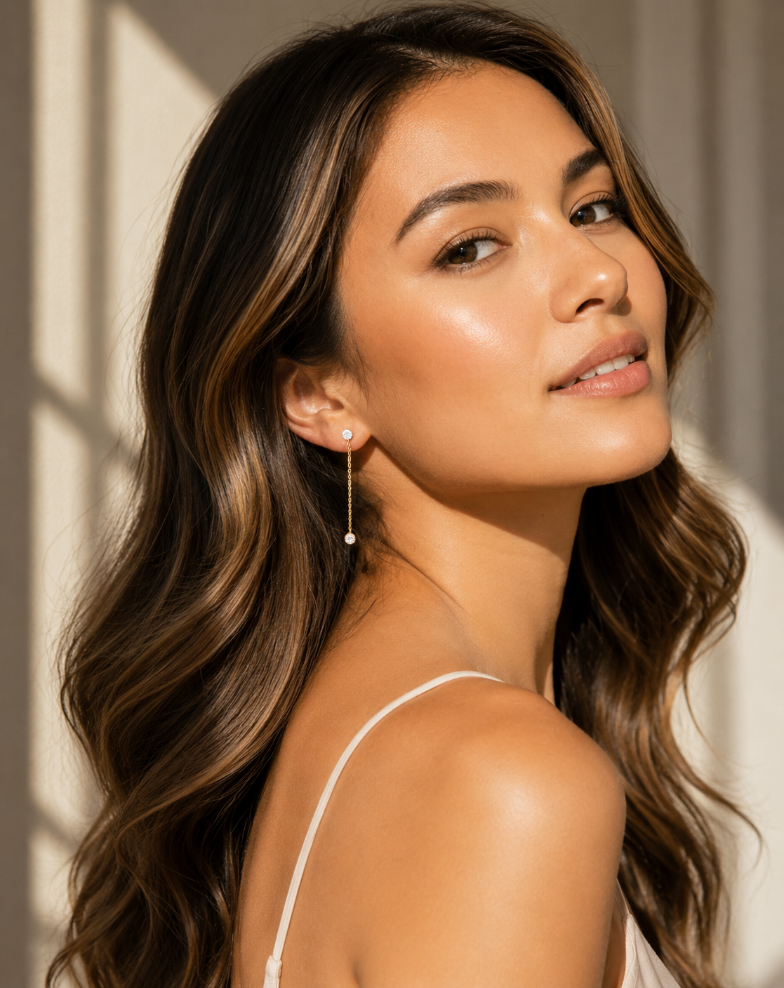 Aruna Drop Earring