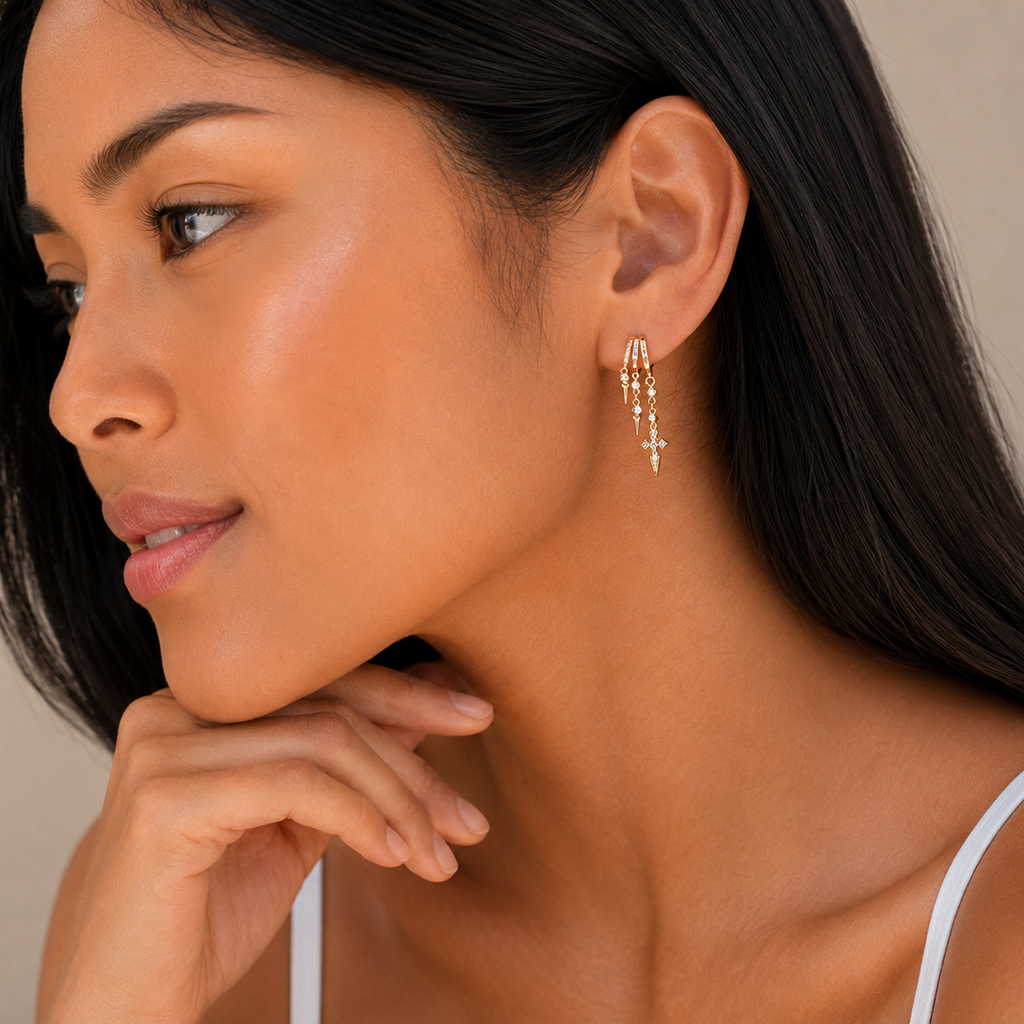 Cruxia Ilusión Earrings
