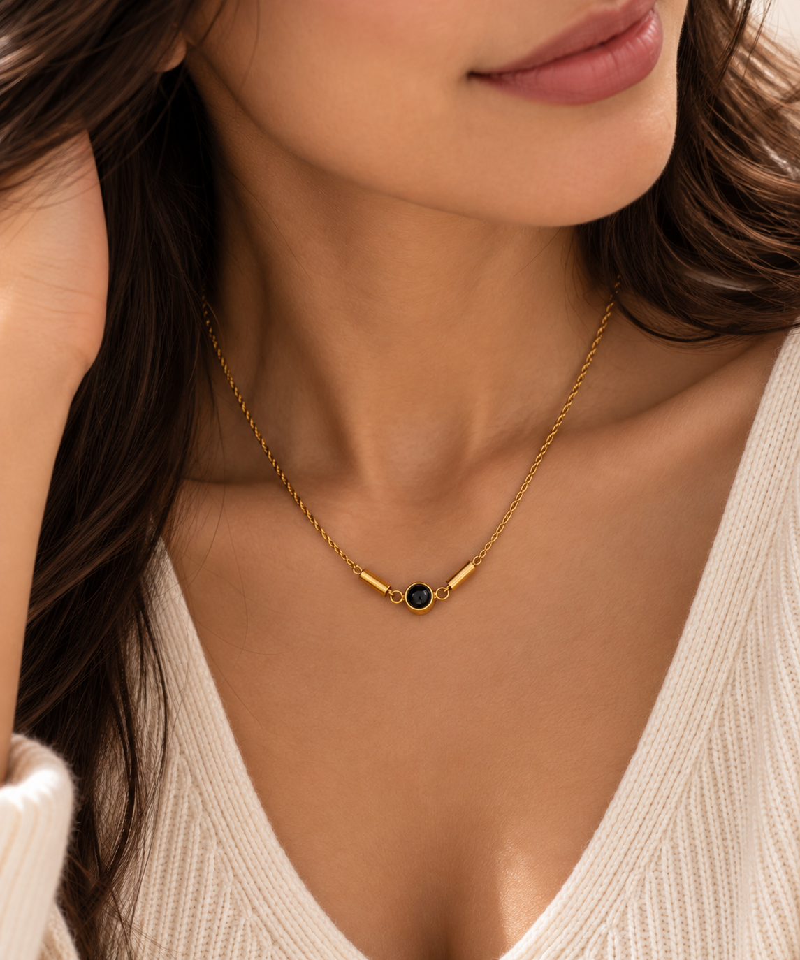 Forever in My Heart™ – Personalized Memorial Projection Necklace