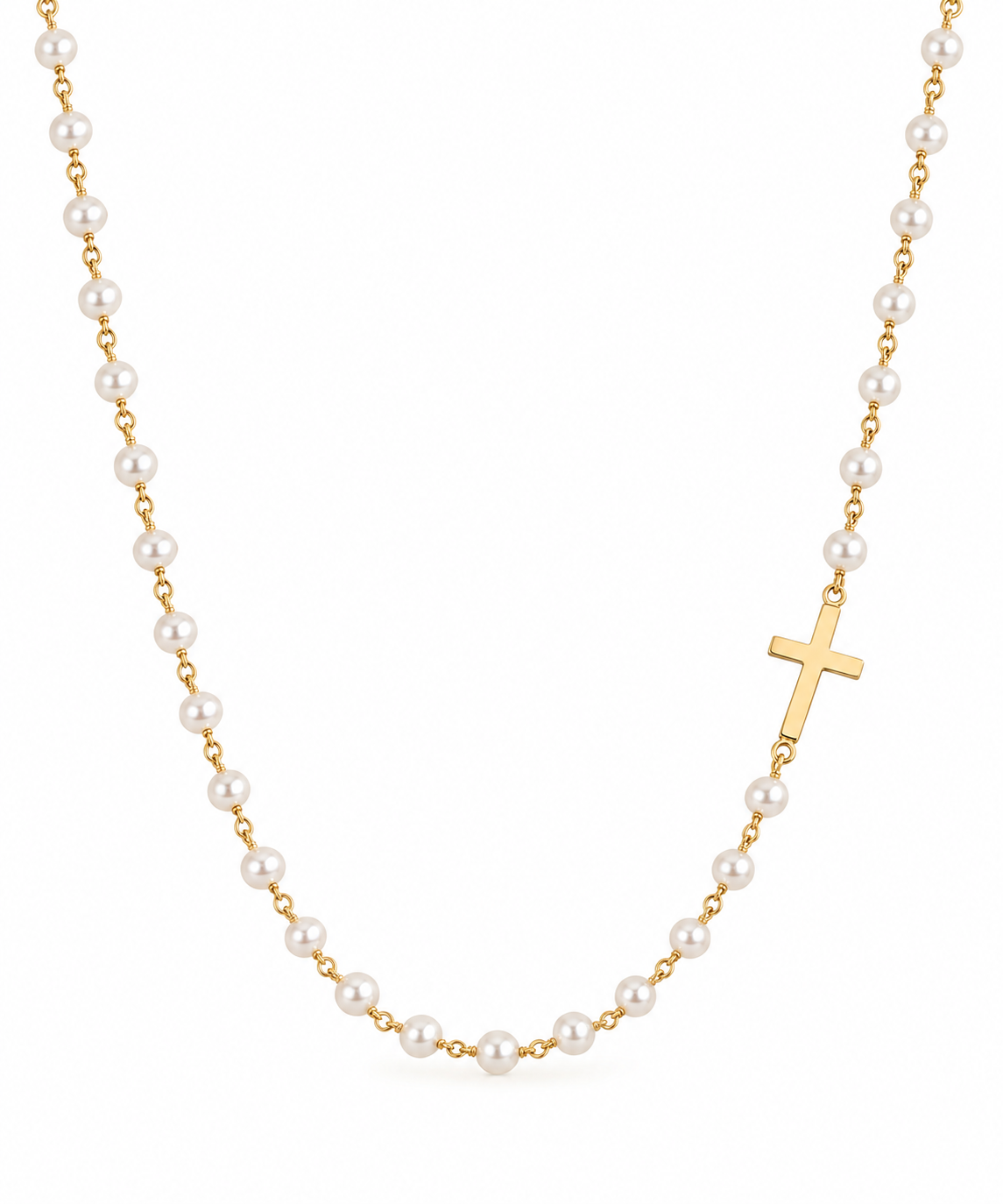 Celeste Pearl of Faith Necklace