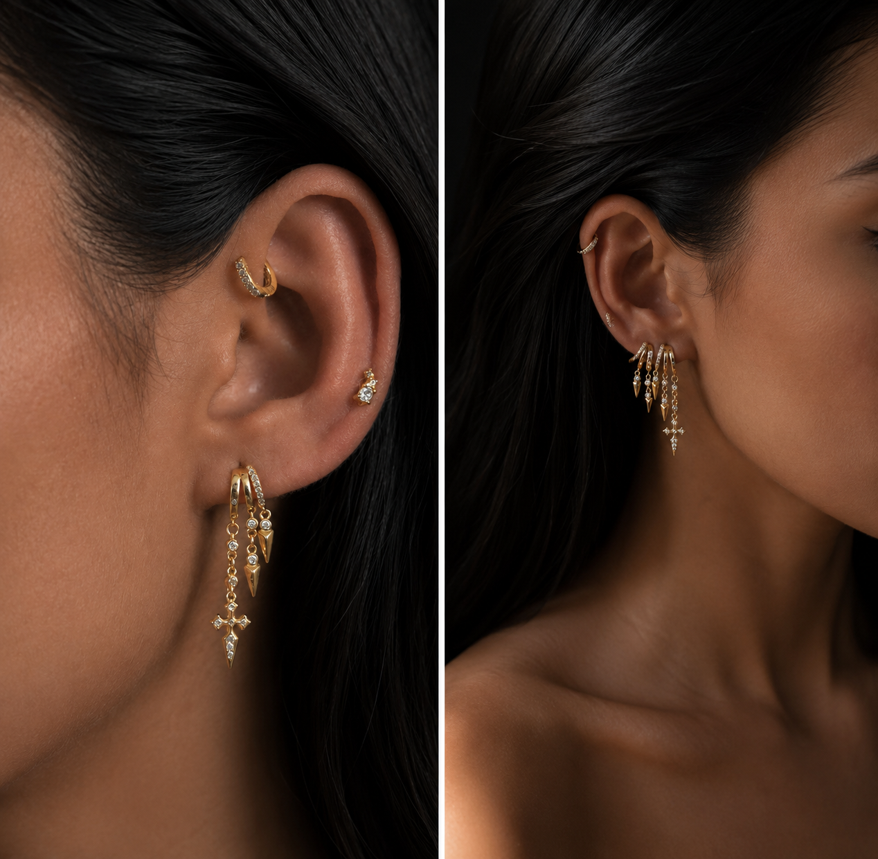 Cruxia Ilusión Earrings