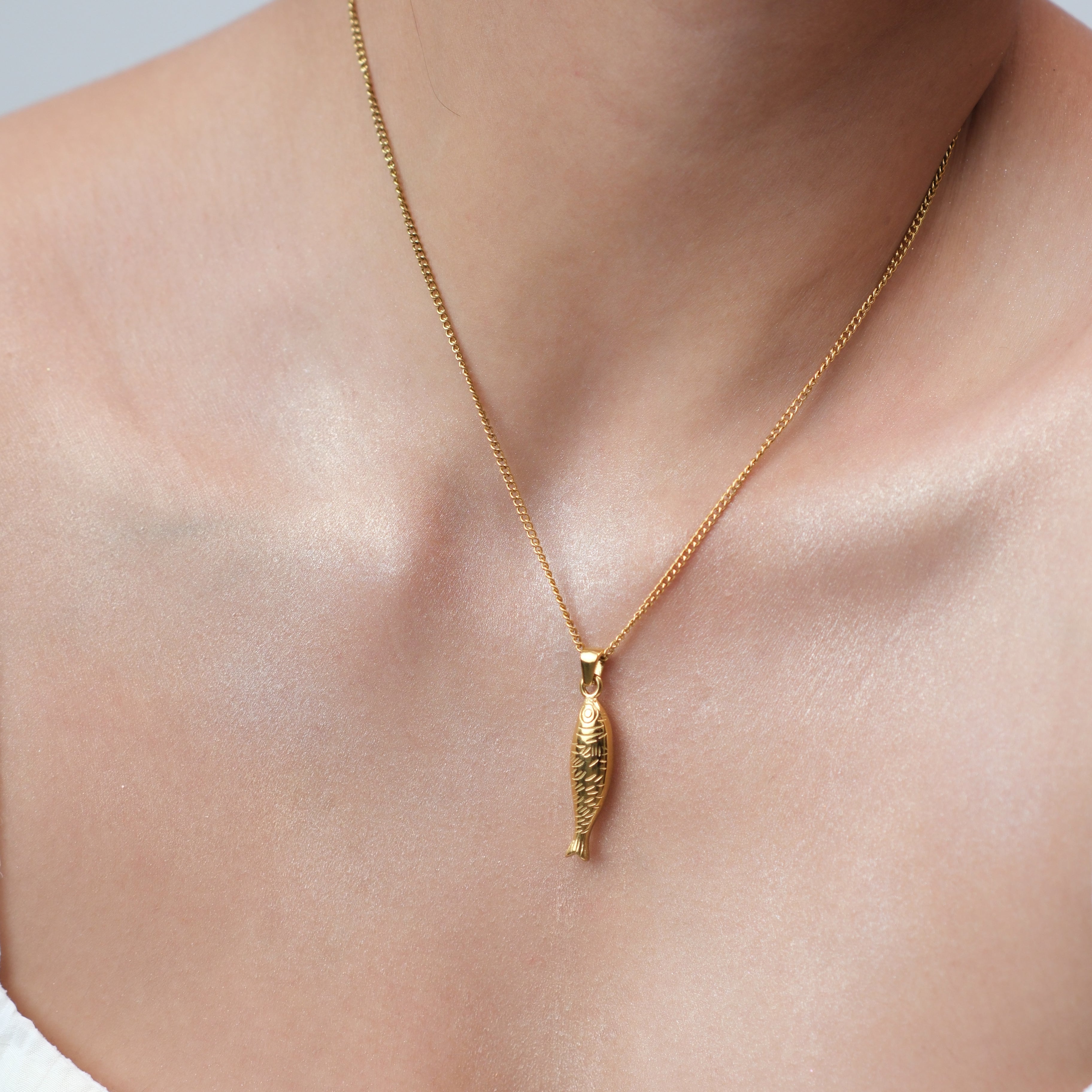 Koi Fortune Pendant Necklace