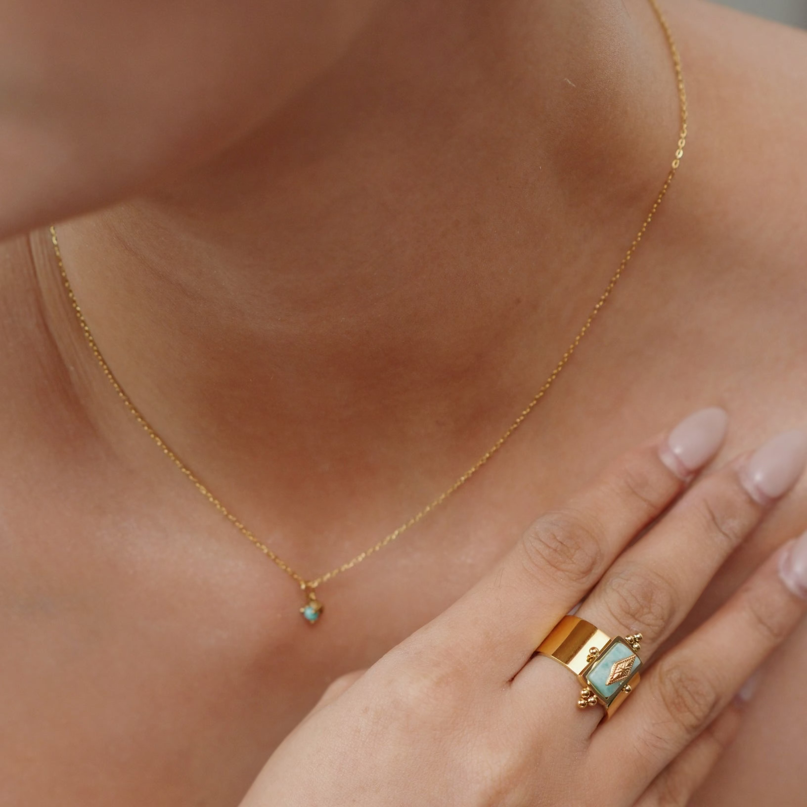 Fortuna (Empowerment) Necklace - Amazonite