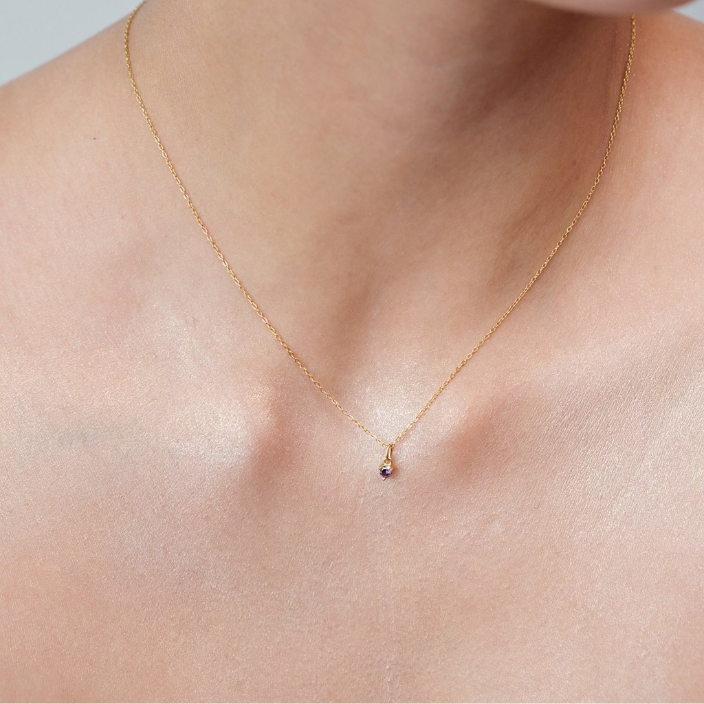 Serenidad (Inner Peace and Calm) Necklace - Amethyst