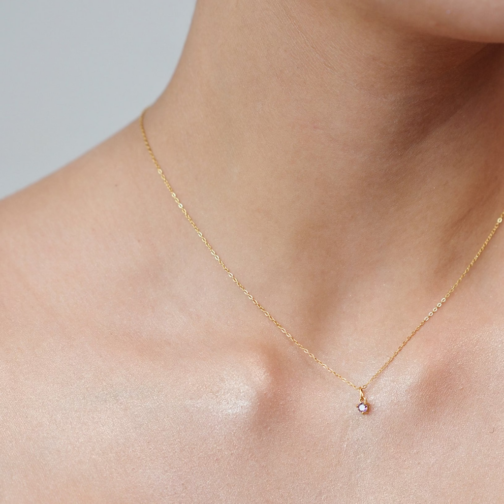 Serenidad (Inner Peace and Calm) Necklace - Amethyst