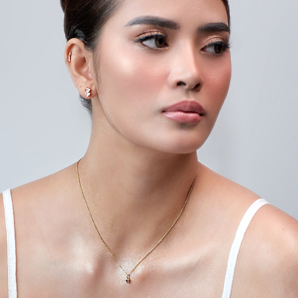 Serenidad (Inner Peace and Calm) Necklace - Amethyst