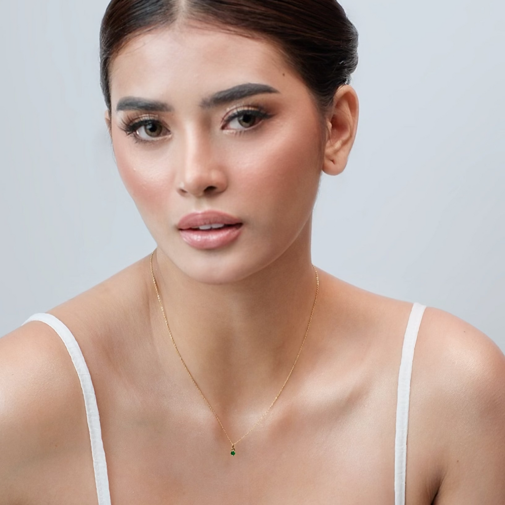 Amicizia (Friendship and Connection) Necklace - Emerald