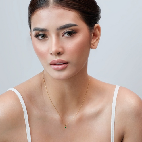 Amicizia (Friendship and Connection) Necklace - Emerald