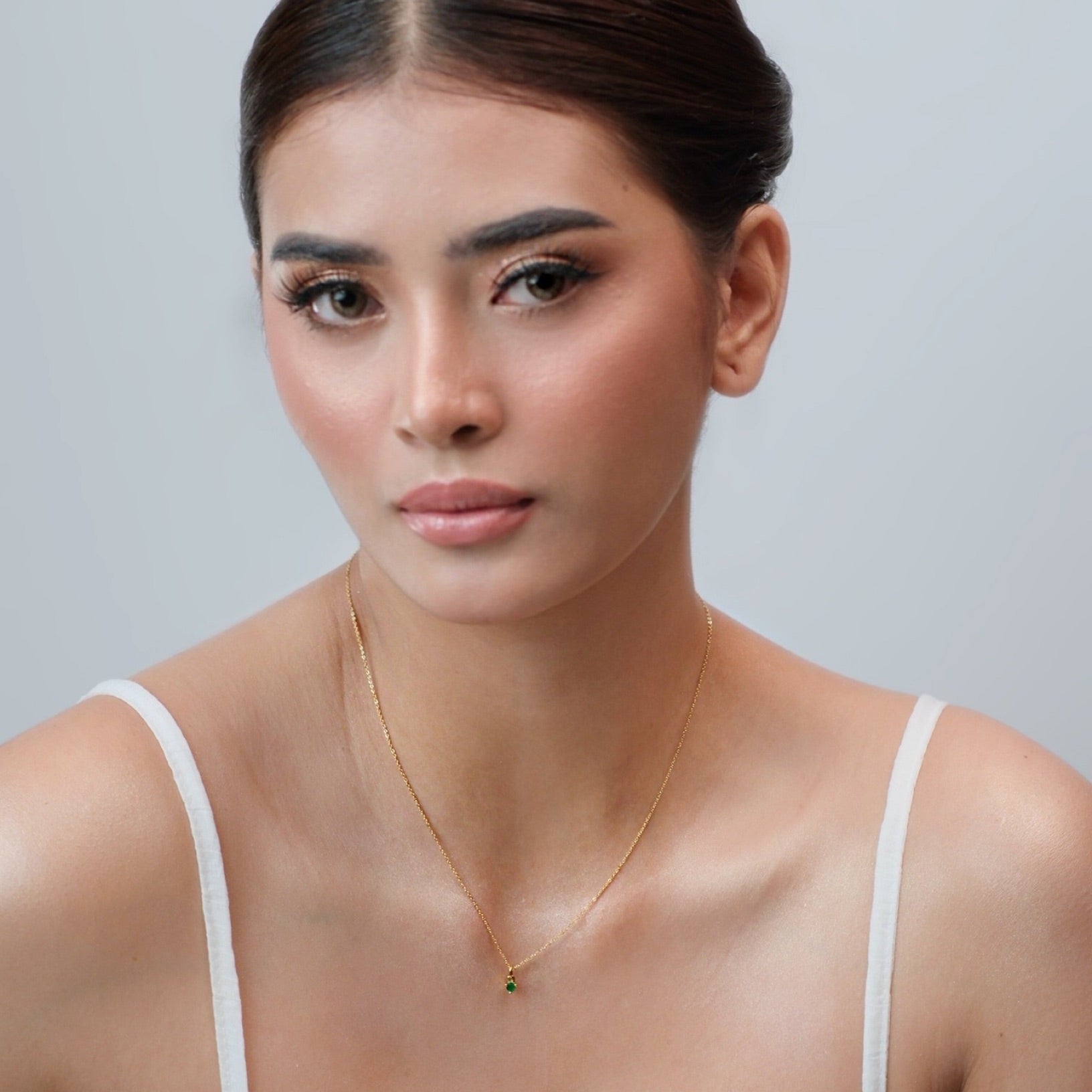 Amicizia (Friendship and Connection) Necklace - Emerald