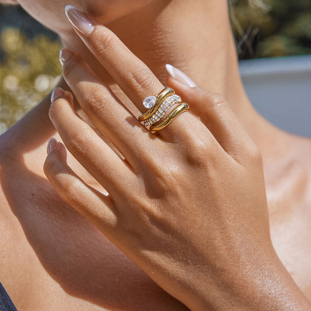 Ophelia Pave Diamond Ring