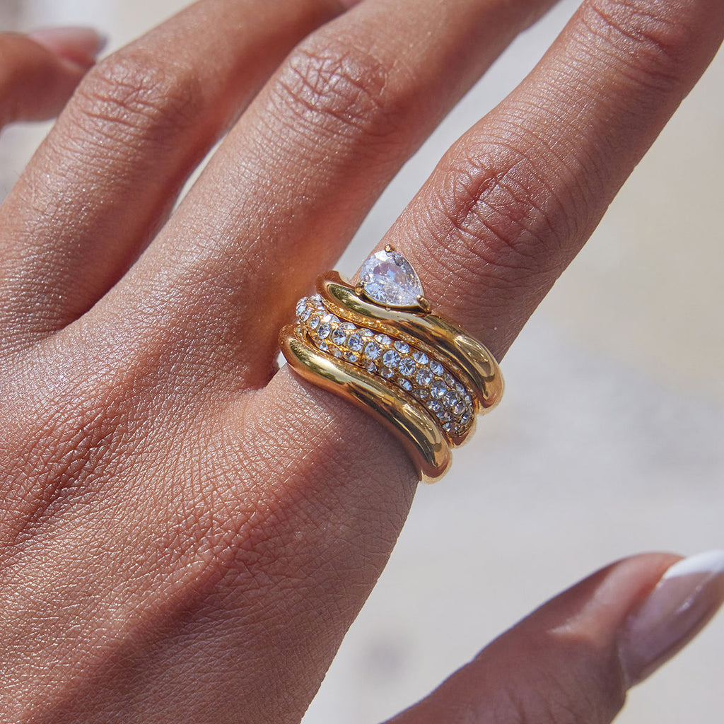 Ophelia Pave Diamond Ring