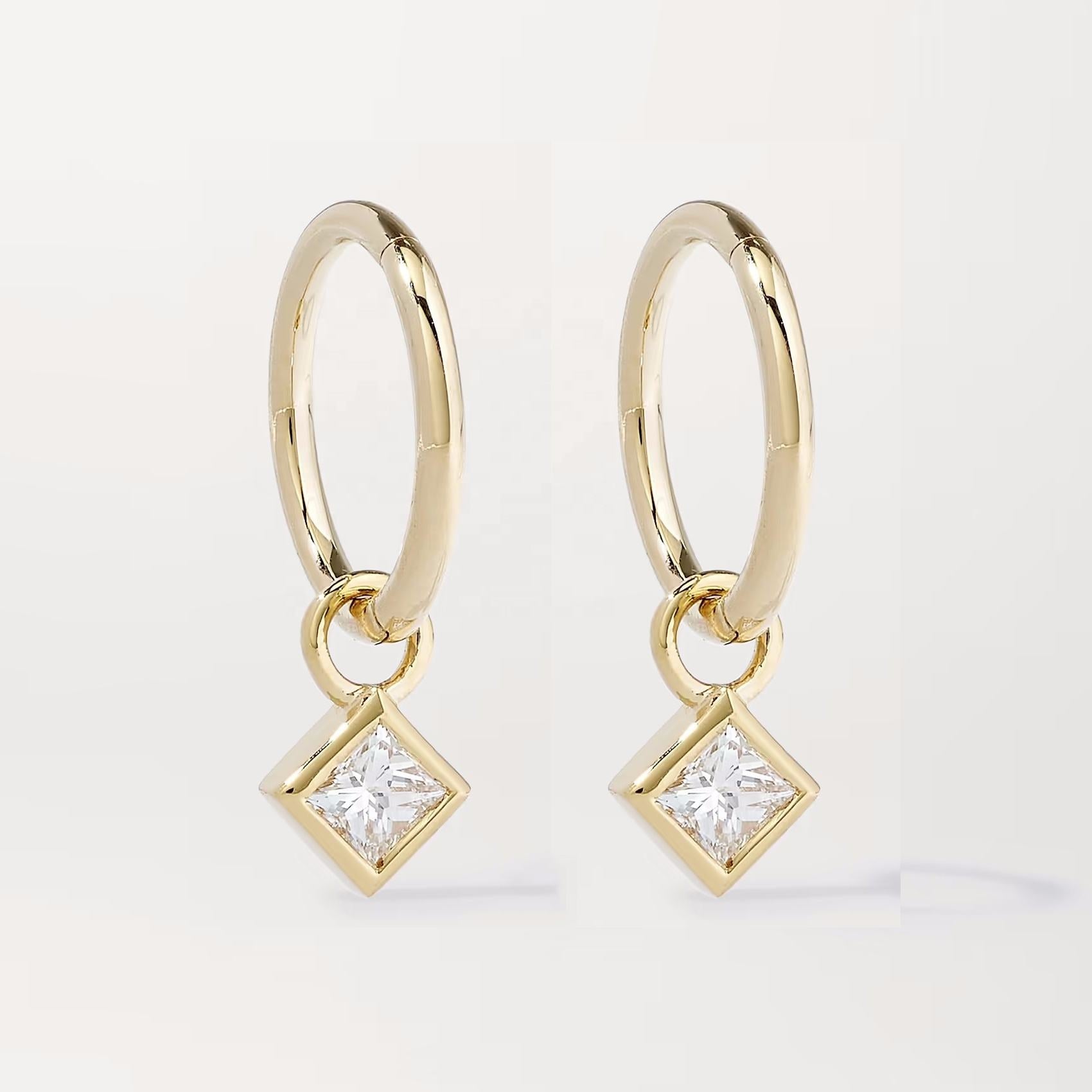 Rosa Helix Hoops
