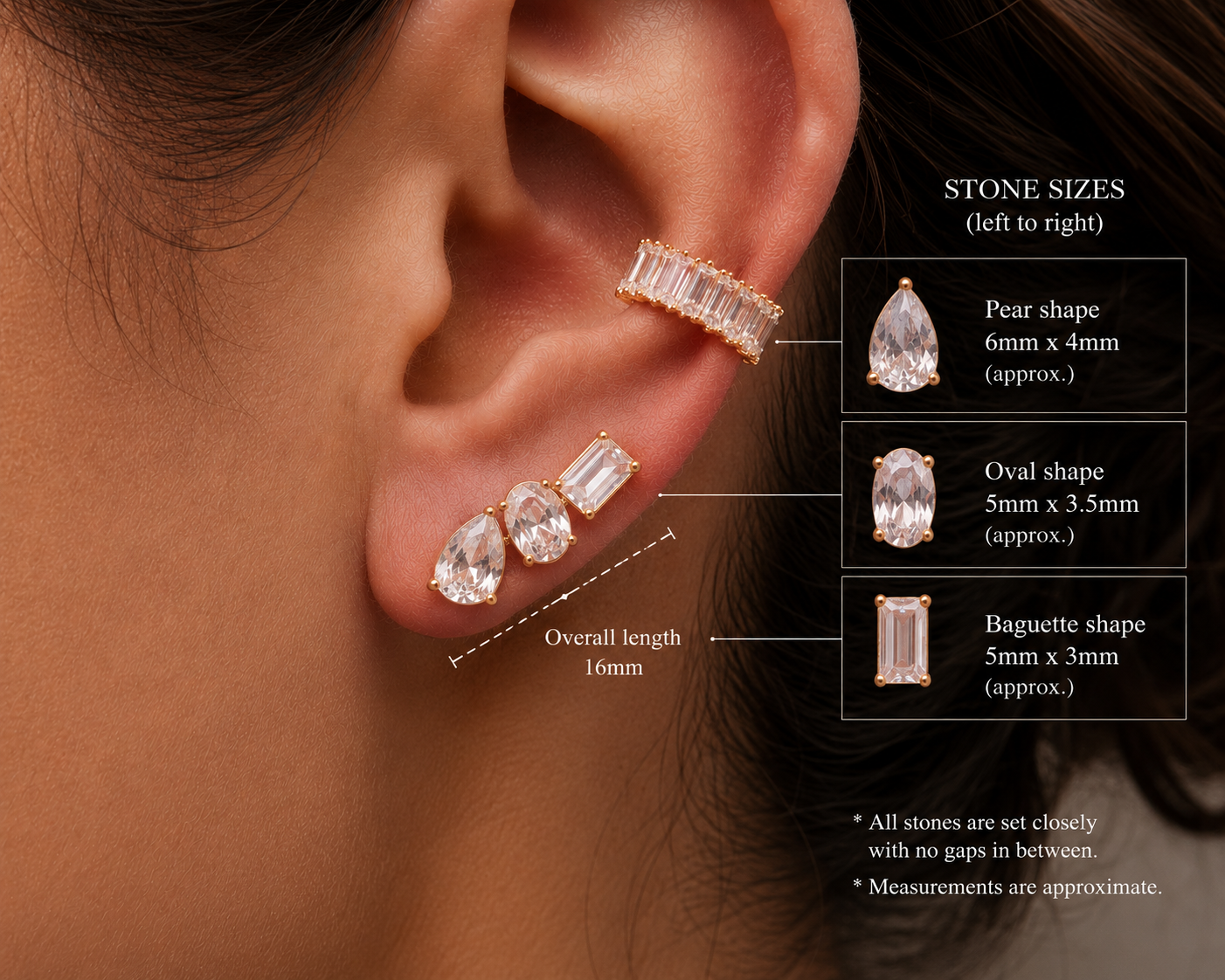 Valencia Climber Earrings