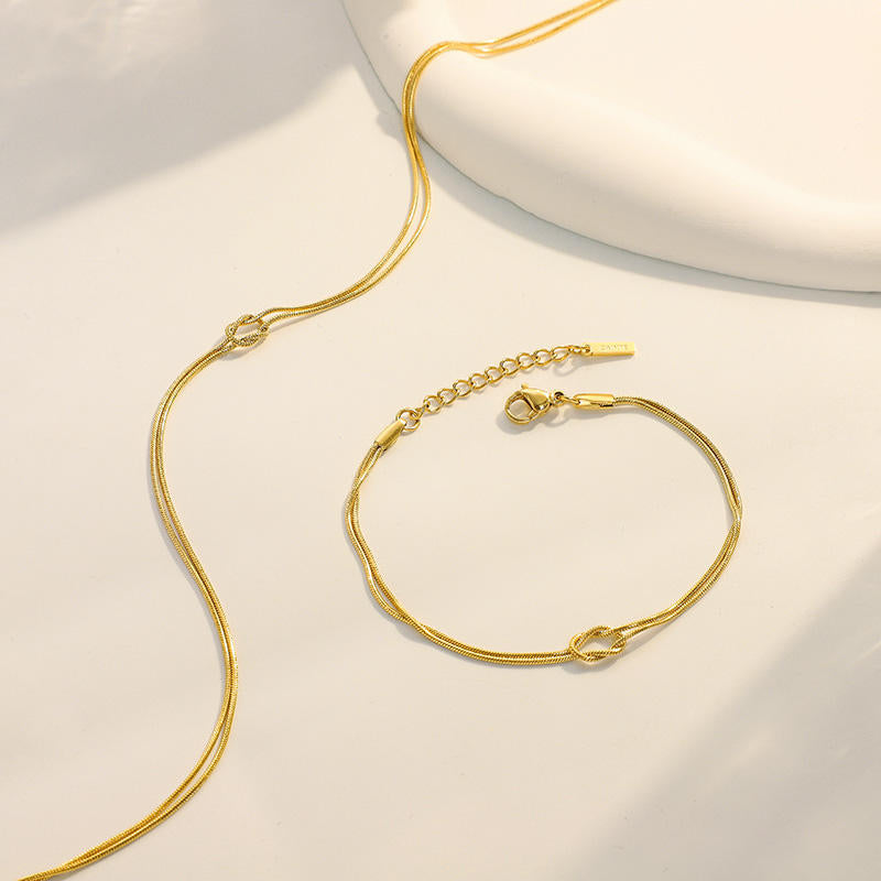 You & Me Forever Bracelet - 18k Gold Vermeil Best Seller