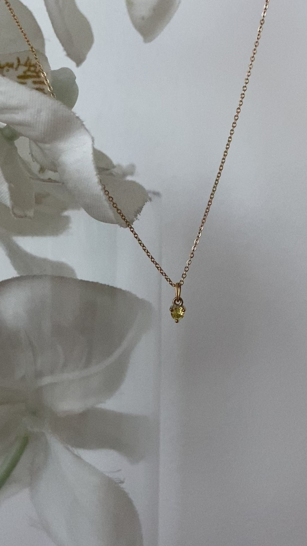 Prospérita (Wealth and Abundance) Necklace - Citrine