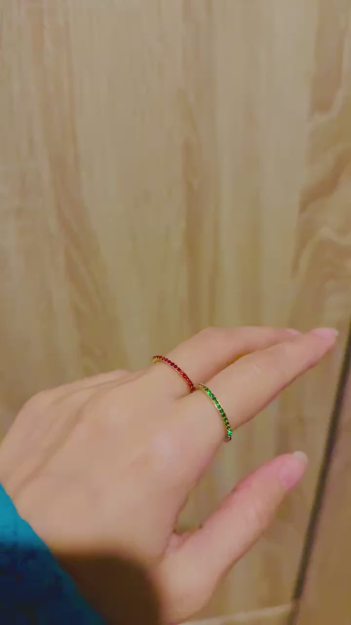 Soul Stone Ring Band (Set of 2)