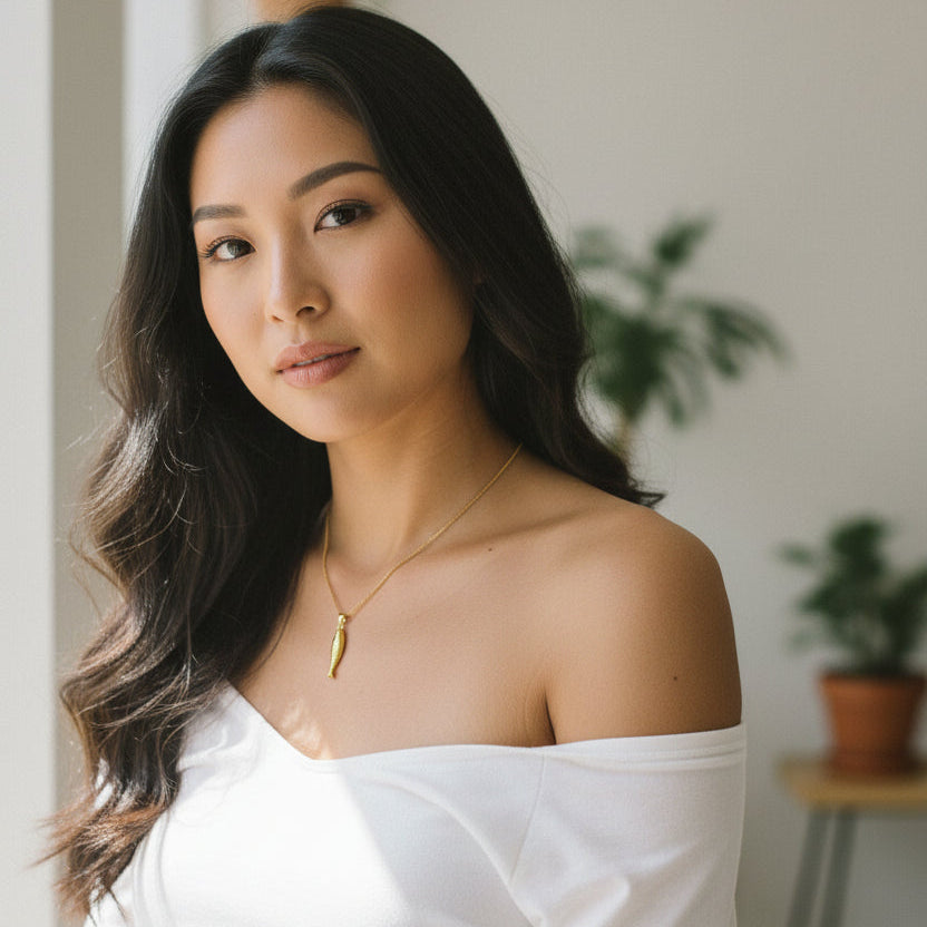 Koi Fortune Pendant Necklace