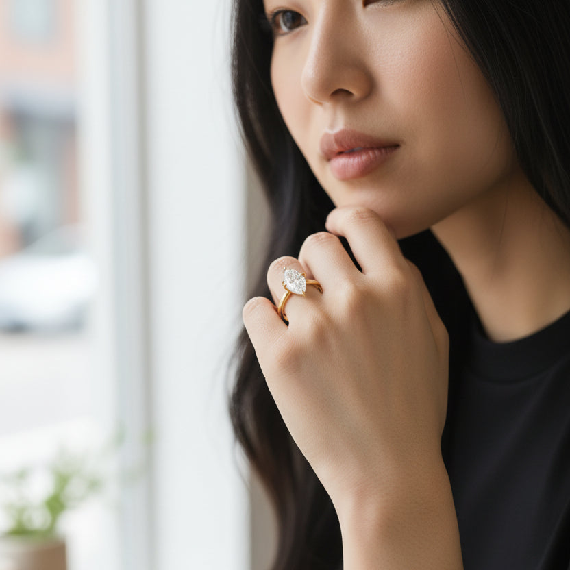 Diamante Pave Ring