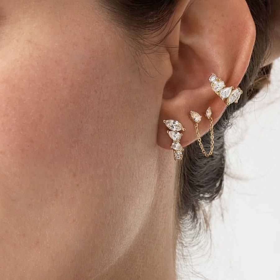 Dahlia Marquise Earrings