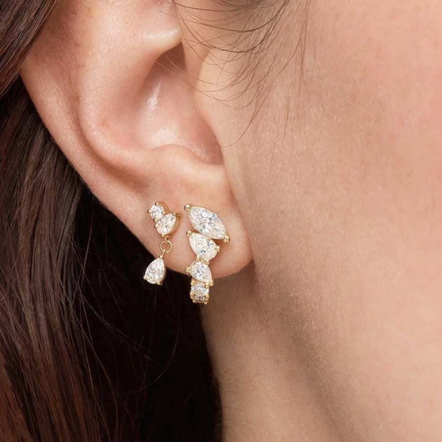 Dahlia Marquise Earrings